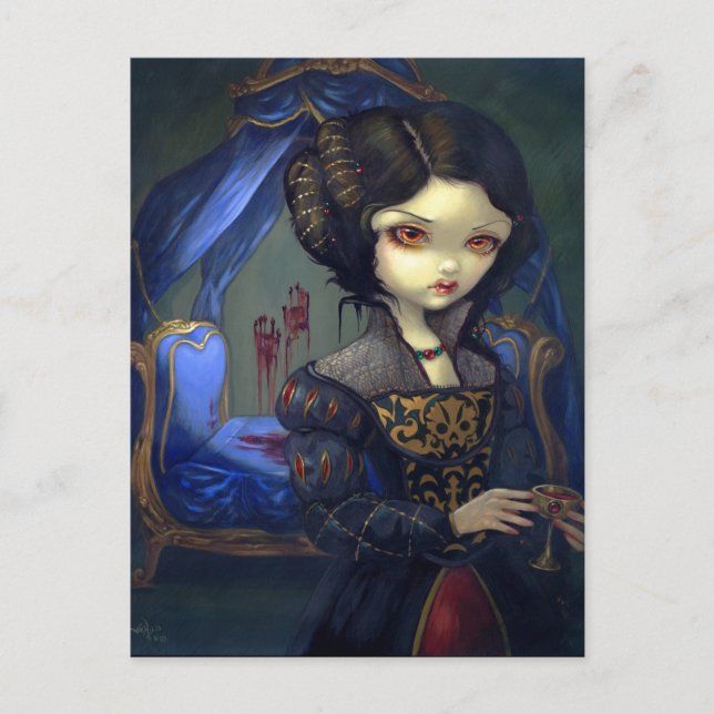 "I Vampiri: Bellissimo Letto" vykort (Framsida)