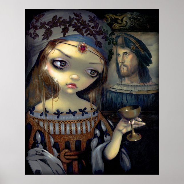 I Vampiri: Lucrezia Borgia ART PRINT vampyr Poster (Framsidan)