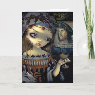 "I Vampiri: Lucrezia Borgia"-hälsningskort Kort