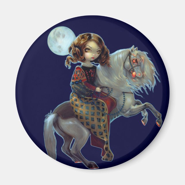 "I Vampiri: Notte a Cavalla" Magnet (Framsidan)