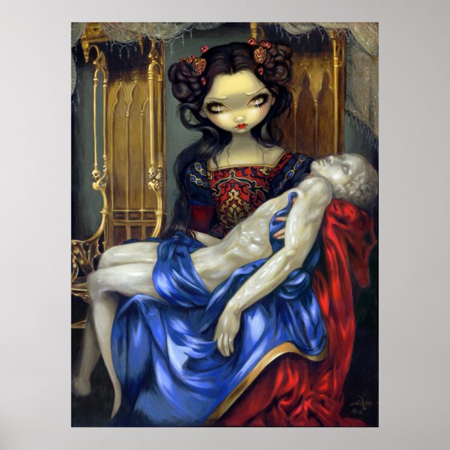 I Vampiri: Pietà ART PRINT gothic vampre fantasy Poster (Framsidan)