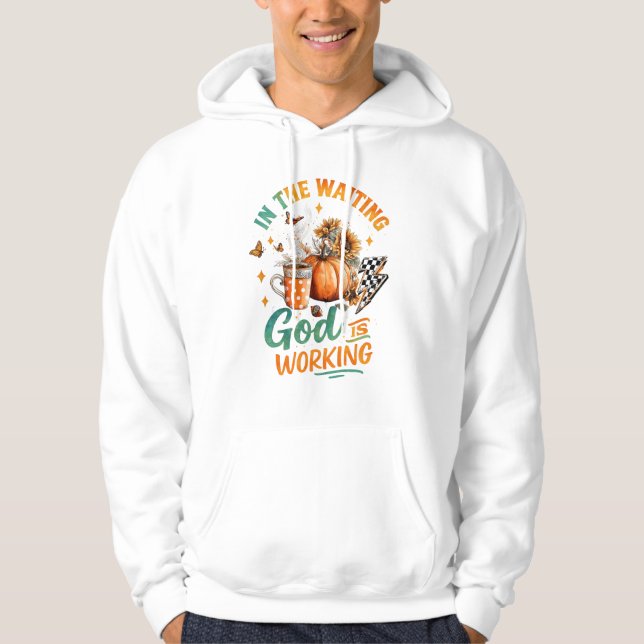 I väntan... hoodie (Framsida)