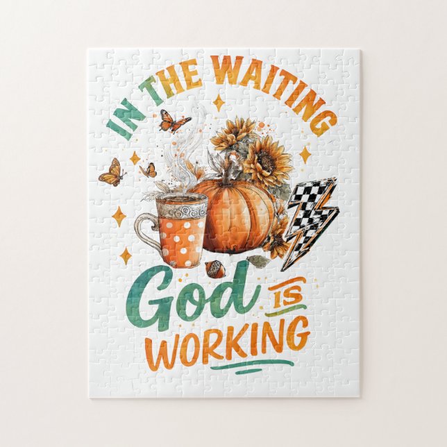 I väntan... pussel (Vertikal)