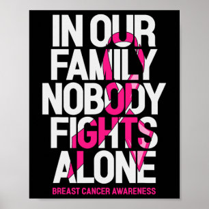 I vår familj kämpar ingen mot bröstcancer hos Ensa Poster