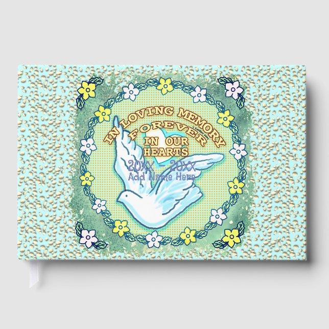 I vår minnesgäst bok i Hearours Memorial (Framsida)