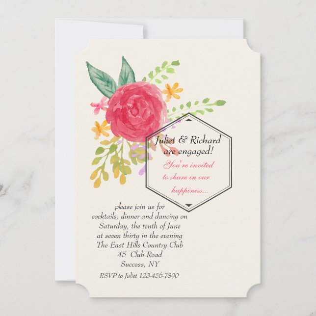  i vår snabbinbjudan inbjudningar (Framsida)