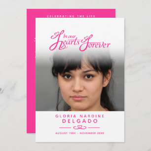 I våra hjärtan - begravningsprogrammet, vitt och r program