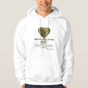 I våra hjärtan hoodie