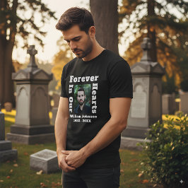 I våra hjärtan med att lyssna på minnesfoto t shirt