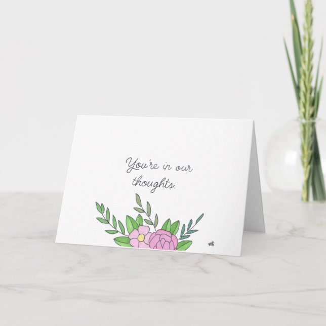 I våra tankeflöden 1 kort (Framsida)