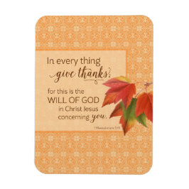 I varje Sak Ge tack - 1 tack. 5:18 Magnet