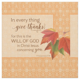 I varje Sak Ge tack - 1 tack. 5:18 Tyg