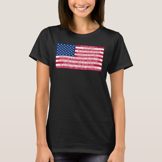I vårt Amerika T Shirt (Framsida)