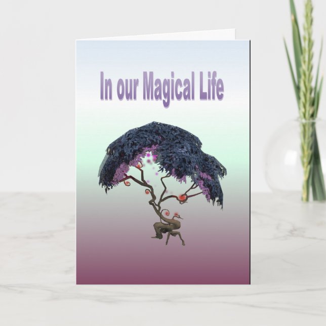 I vårt magiska liv kort (Framsida)