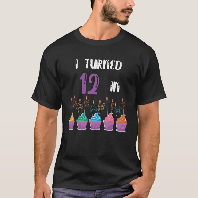 i varv 12 i karantän t shirt (Framsida)