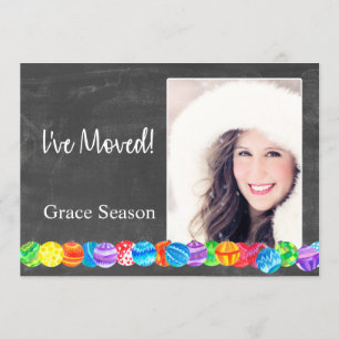 I´ve flyttat kortet för vattenfärgbaublesfotoet inbjudningar