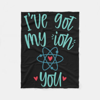 I’ve Got My Ion You Funny Chemistry Valentine  Fleecefilt