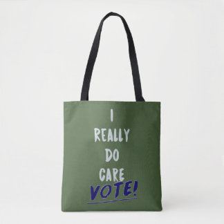 I Verkligen Do Care - Vote Melania Anti-Trump Tygkasse