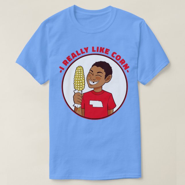 I Verkligen som Maj Funny Nebraska Maj Kid T Shirt (Design framsida)