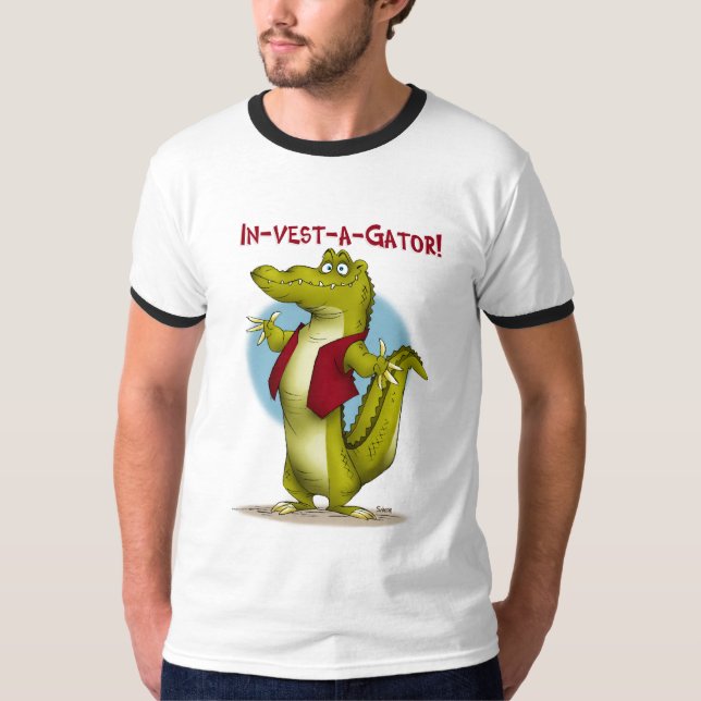 i-vest-en-alligator! tee (Framsida)