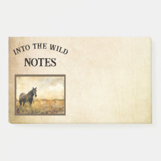 I Vilden Horse Sticky Post It Notes Post-it Block