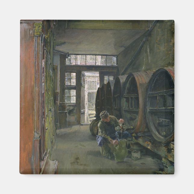 I Vinegar-fabriken i Hamburg 1891 Magnet (Framsidan)