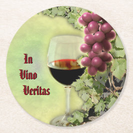 I Vino Veritas Papprare Underlägg