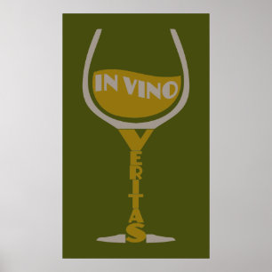 I VinoVeritas den beställnings- affischen Poster