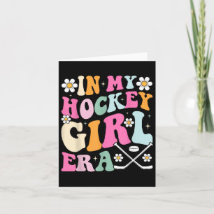 I Vintagen Groovy Hock i min Hockey Girl Era Kort