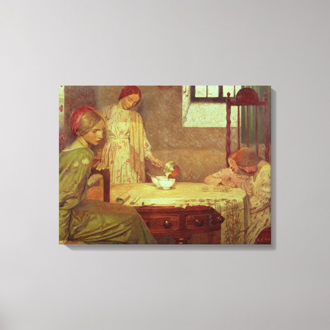 I Vinterdjupet Canvastryck (Framsida)