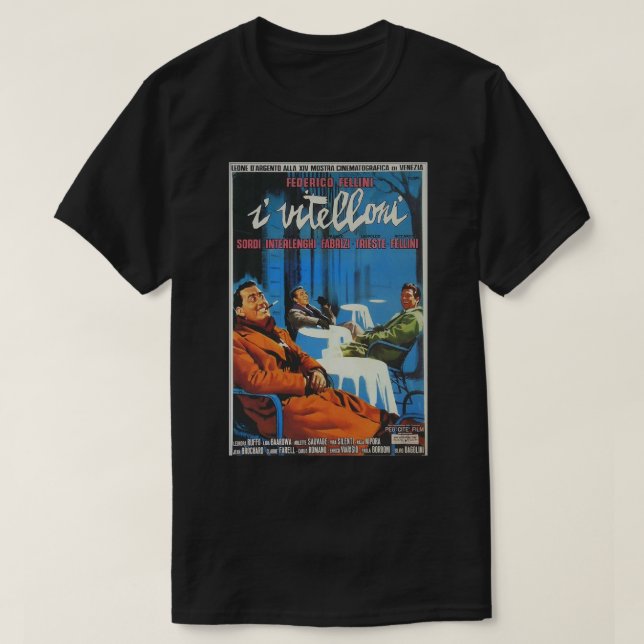 I Vitelloni Federico Fellini Classic T-Shirt 76 (Design framsida)