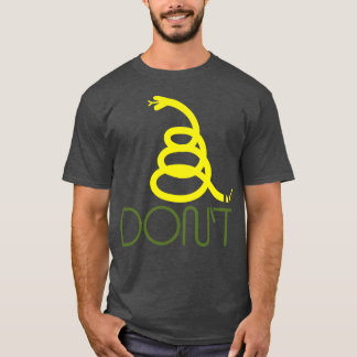 I Vogue Modern Gult minimalist Gadsden Snake Fl T Shirt