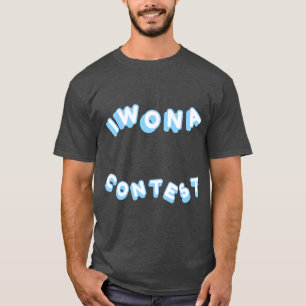 I Von A Tävling Pastel Blue Manar's T Shirt