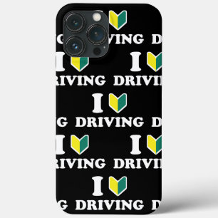 I Wakaba [Heart/Kärlek] Driving Fodral-Mate iPhone