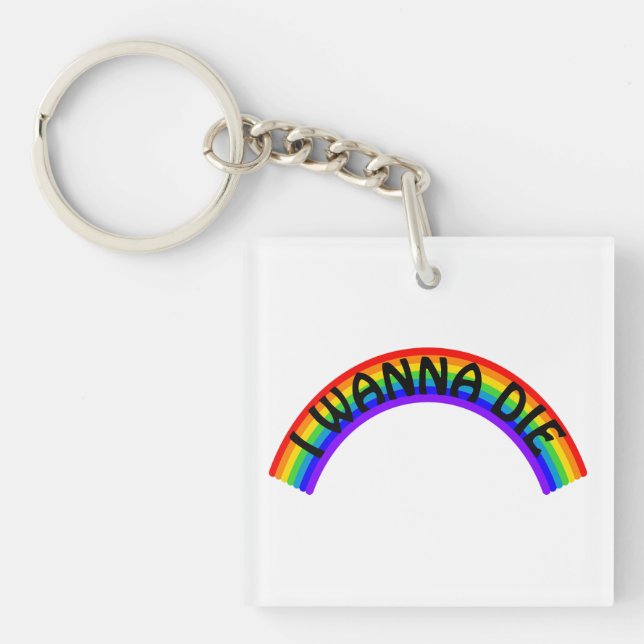 I Wanna Die - Rainbow (Framsidan)