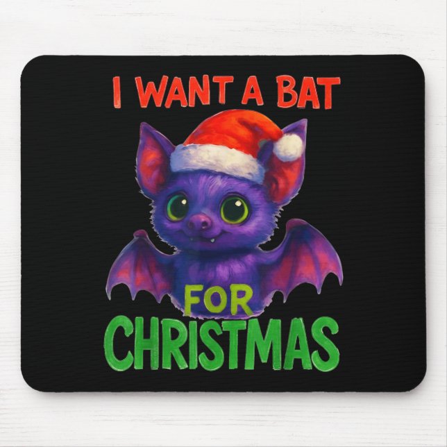 I Want A Bat For Christmas  Musmatta (Framsidan)