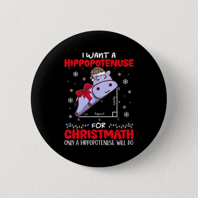 I Want A Hiptenuse For Christmath Math Teacher Chr Knapp (Framsida)