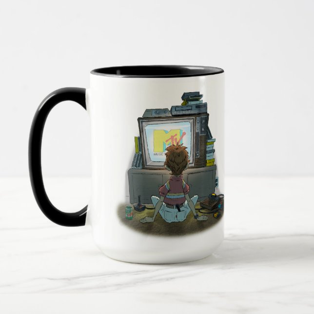 “I Want My Mtv” 15 oz. Mug Mugg (Vänster)