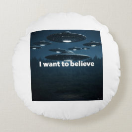 I want to believe rund kudde