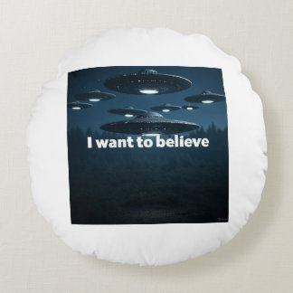 I want to believe rund kudde