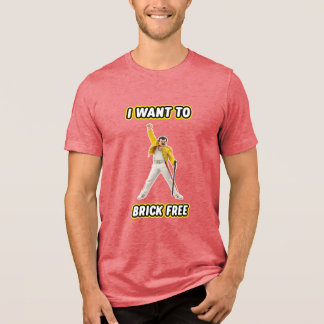 I Want To Brick Free T Shirt