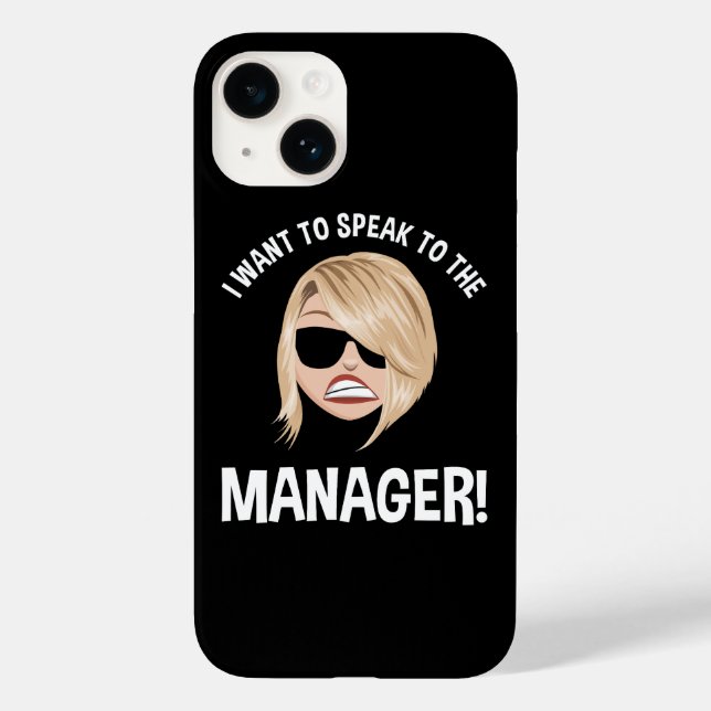 I Want To Speak To The Manager! Karen Meme (Baksida)