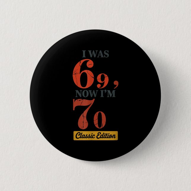 I Was 69, Now I'm 70 67 Birthday Grandpa Grandma M Knapp (Framsida)