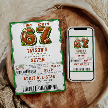 I Was 6, Now I’m 7 – Football 7th birthday photo