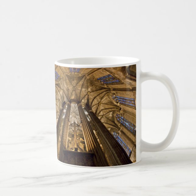 I was in Barcelona: Cathedral of Barcelona Kaffemugg (Höger)