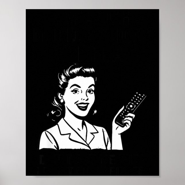 I Watch Murder Shows To Relax Funny Retro True Cri Poster (Framsidan)