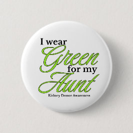 I wear green to Support my aunt Knapp