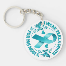 I Wear Teal & White for My Mother cervical cancer