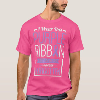 I Wear This Purple Ribbon Overdose Awareness Day G T Shirt