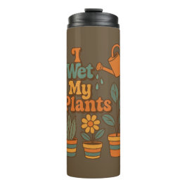 I Wet My Plants – Retro 70s Stripes